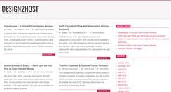 Desktop Screenshot of design2host.net